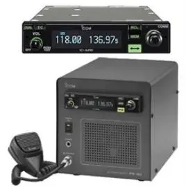 Icom Part Number- A220B A220 with PS-80 Base Station VHF Air Band Tranceiver