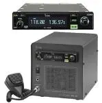 Icom A220 with PS-80 Base Station VHF Air Band Tranceiver PN: A220B