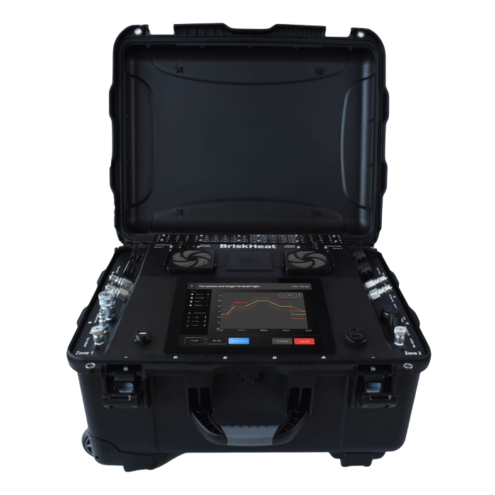 BriskHeat ACR-4-D240KIT Dual Zone Hot Bonder kit