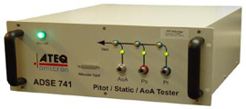 ATEQ  ADSE741 RS Air Data Test Set, Digital, RVSM, AoA, Automated, Bench PN: ADSE-741