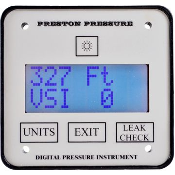 Preston Pressure ALT-621-50 Digital Altimeter Indicator, 50,000 ft version