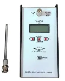 Sun Avionics AV-17 NAV/COMM/Transponder/ADS-B/UAT Ramp Tester