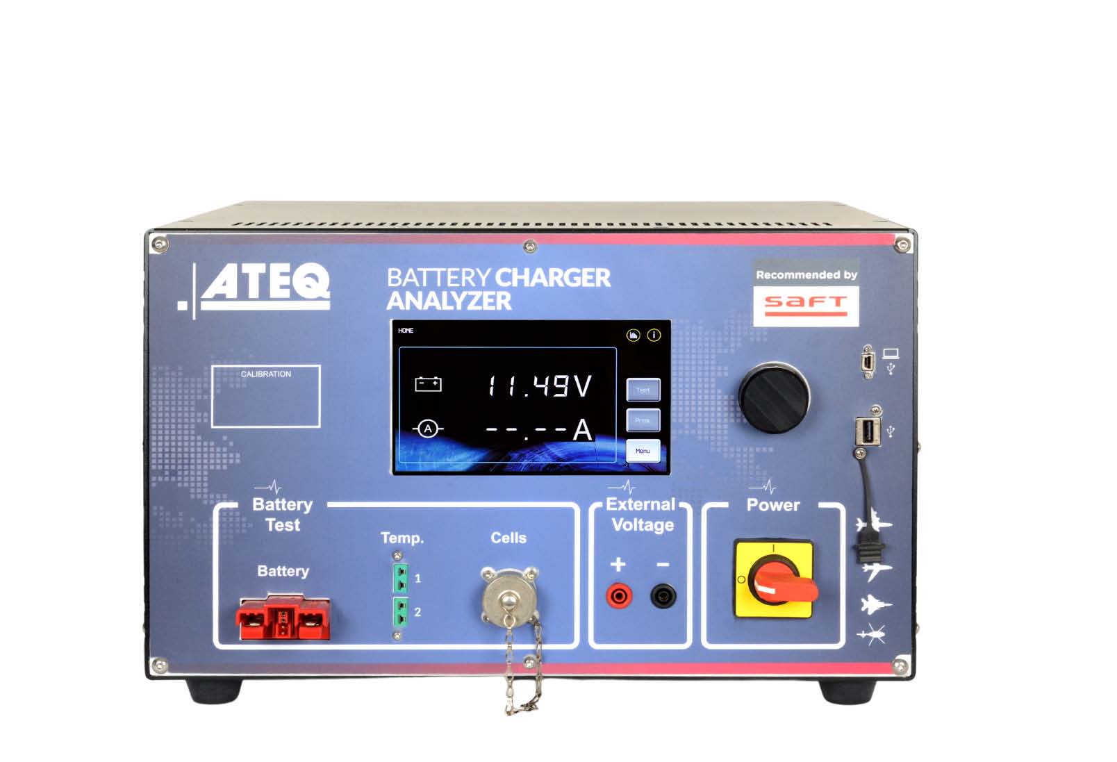 ATEQ BCA Battery Charger Analyzer PN: BCA75-40B