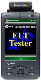 WS Technologies ELT Tester with frequency stability measurement 406/121.5/243 MHz PN: BT100AVS