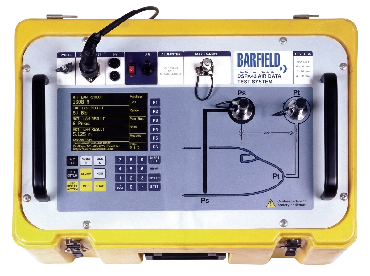 Barfield DPS450 Pitot Static Test Set, RVSM, Digital, Automated PN: DPS-450