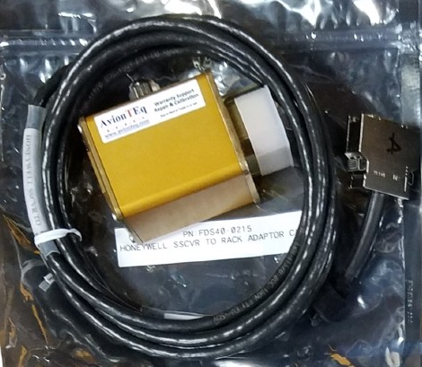 Flight Data Systems Honeywell CVR to Rack Adapter Cable PN: FDS40-0215