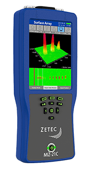 Zetec MIZ-21C-SF Handheld Eddy Current Tester PN: 111A901-00