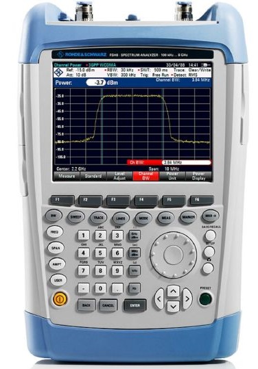 Rohde and Schwarz FSH Handheld Spectrum Analyzer 