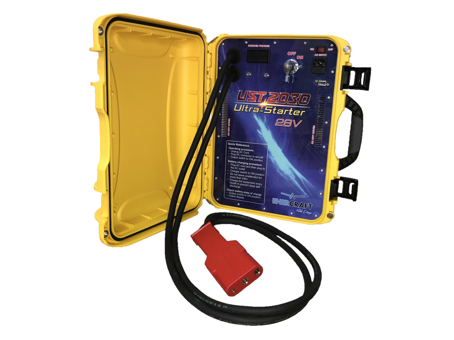 ENERCRAFT UST-2030 (20Ah) Ultra-Starter Engine Start Tester