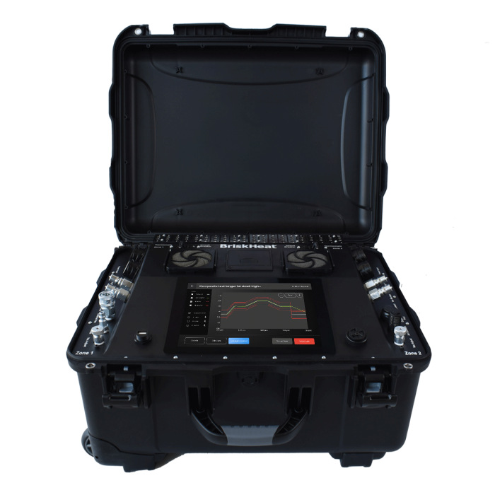BriskHeat ACR-4-DB120KIT デュアルゾーンホットメルト溶接キット
