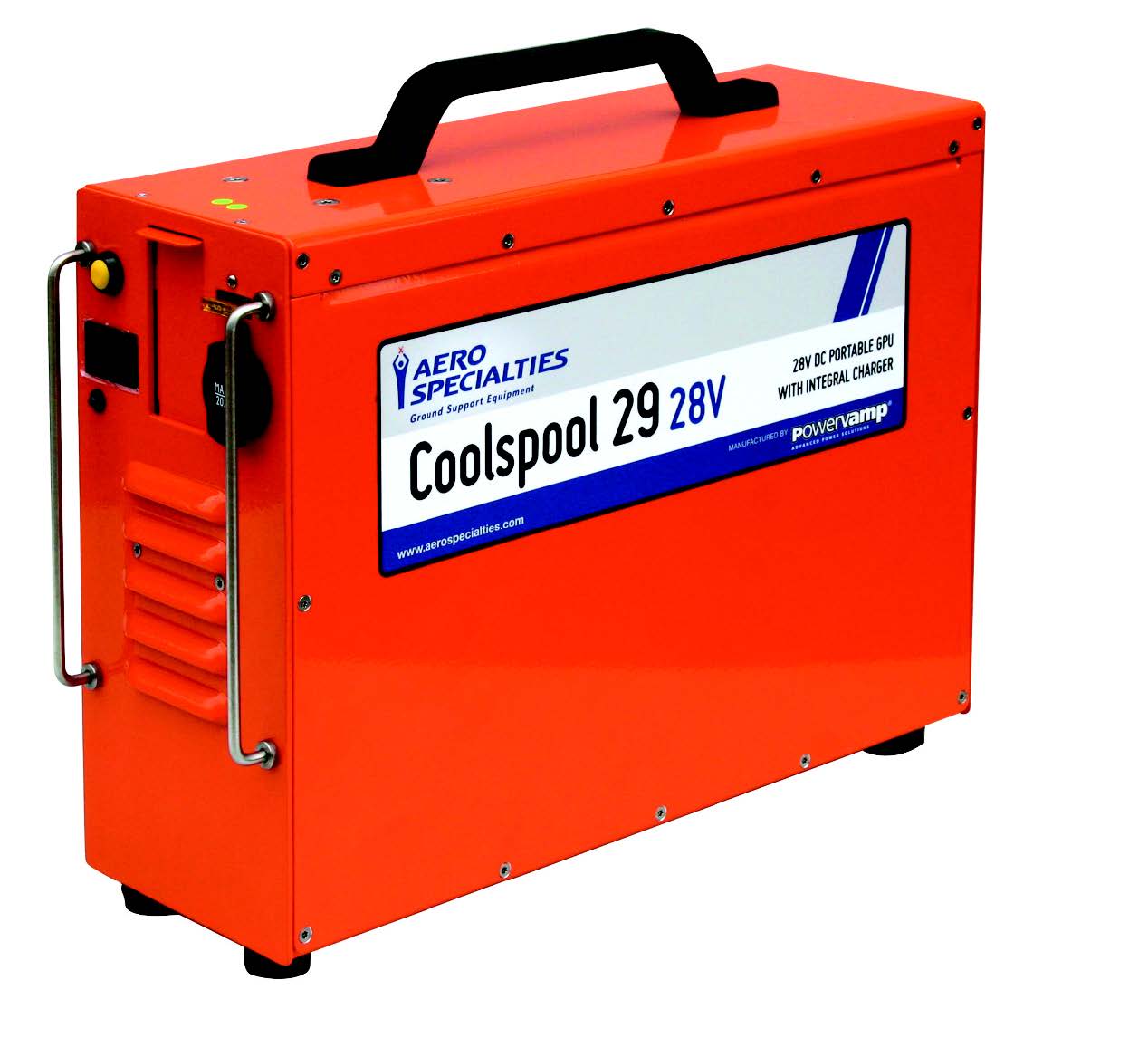 AERO Specialties Coolspool 29 28V ポータブル航空機始動ユニット