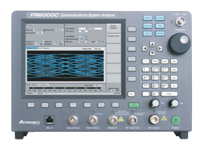 Astronics R8000C ポータブル通信システムアナライザ